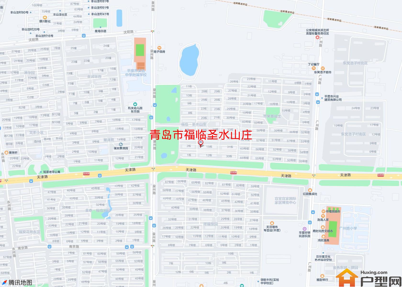 福临圣水山庄小区 - 户型网