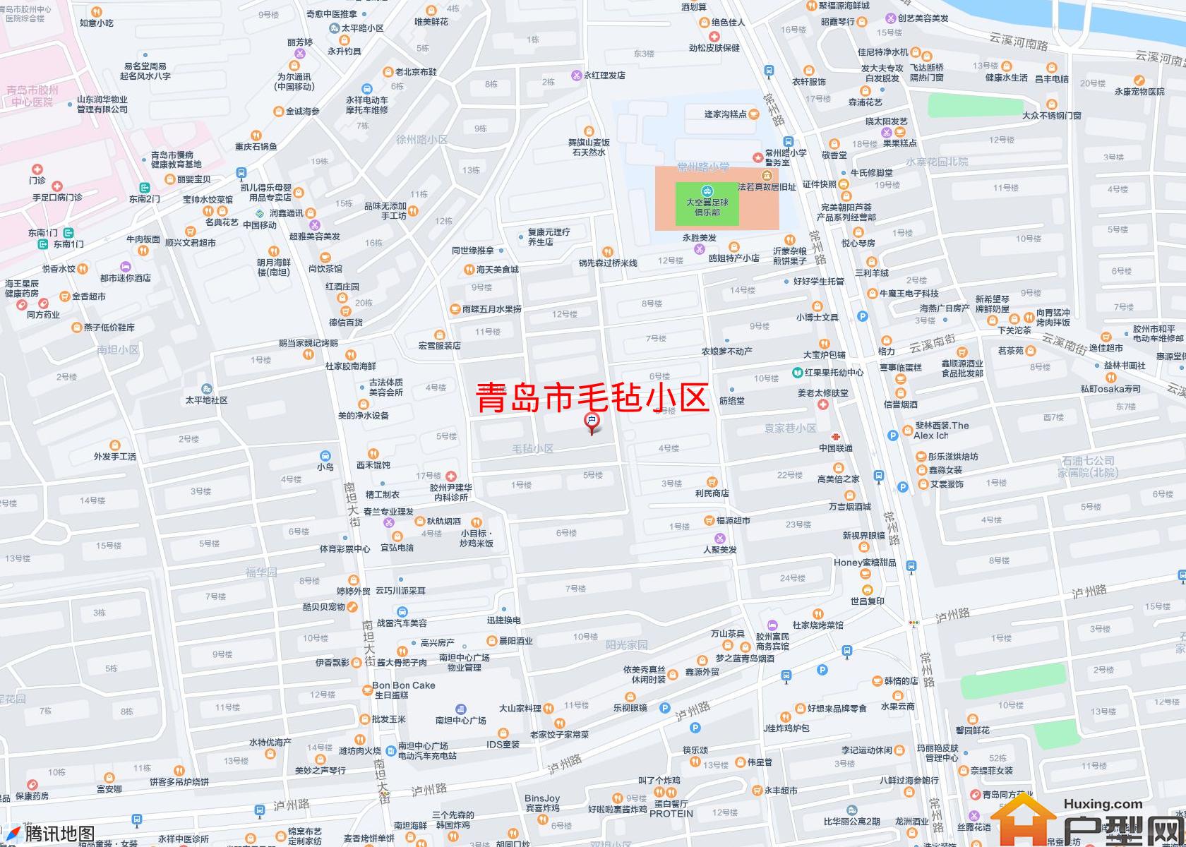 毛毡小区小区 - 户型网