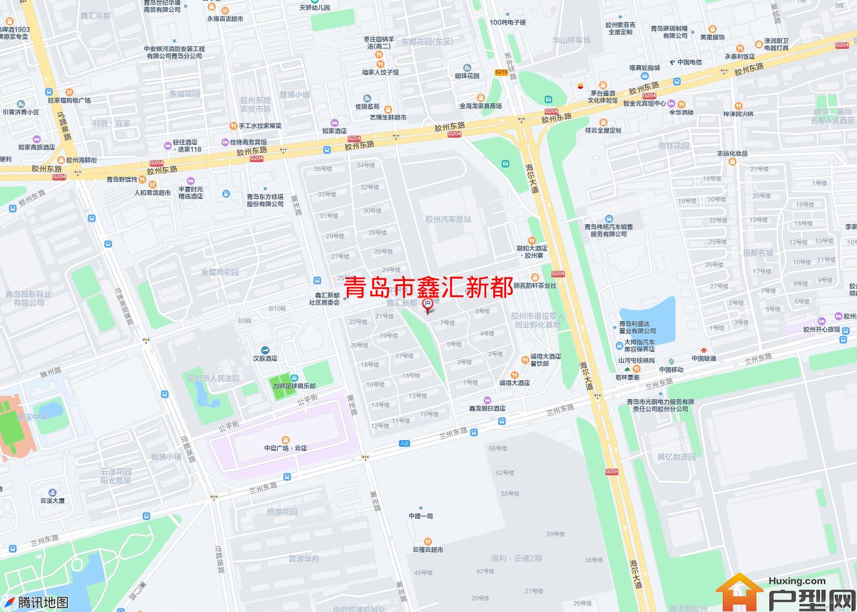 鑫汇新都小区 - 户型网