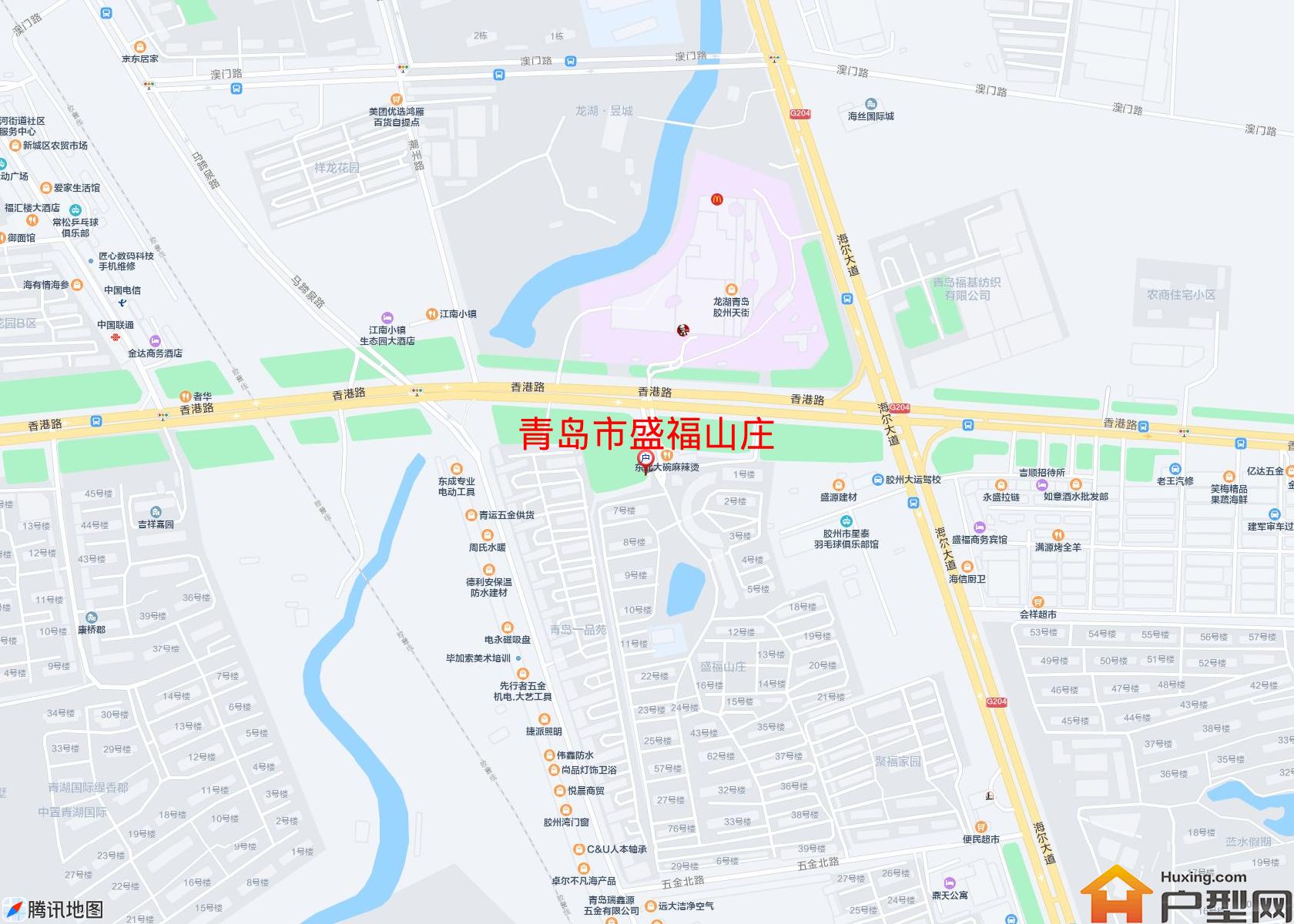 盛福山庄小区 - 户型网
