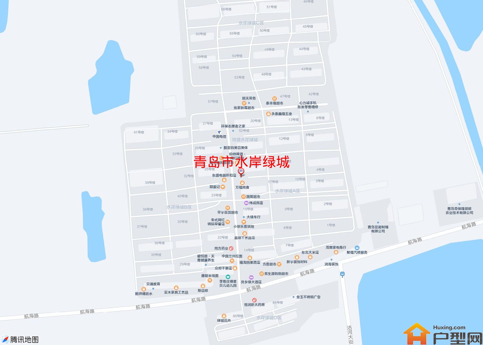 水岸绿城小区 - 户型网