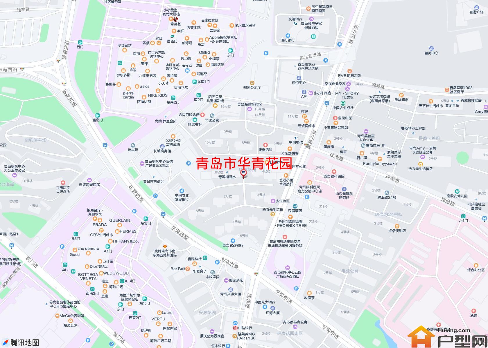 华青花园小区 - 户型网 华青花园小区 - 户型网