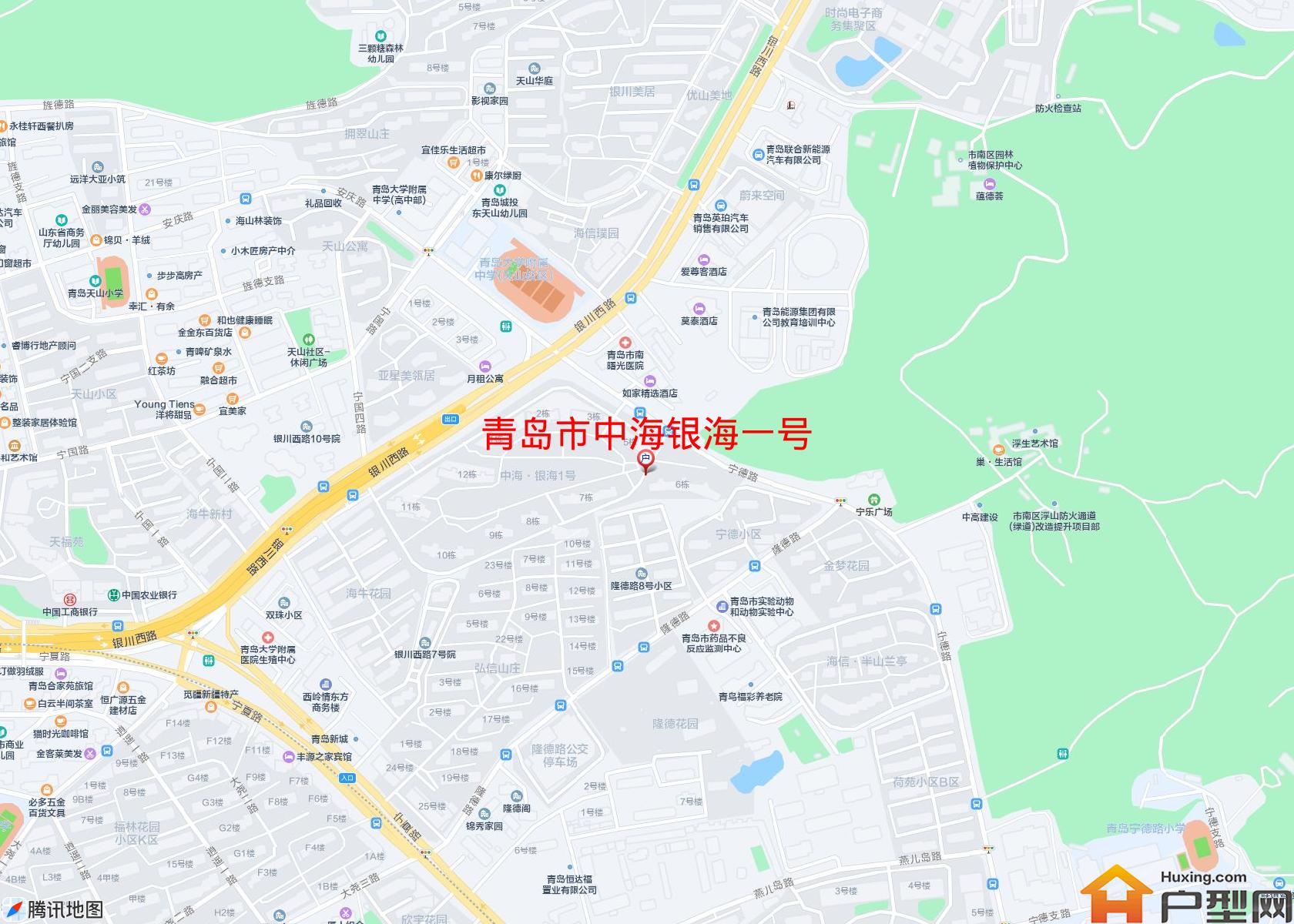 中海银海一号小区 - 户型网