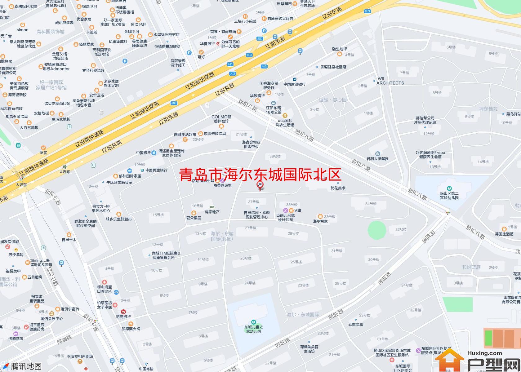 海尔东城国际北区小区 - 户型网