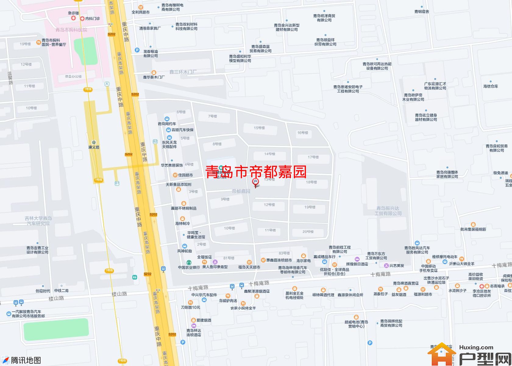 帝都嘉园小区 - 户型网