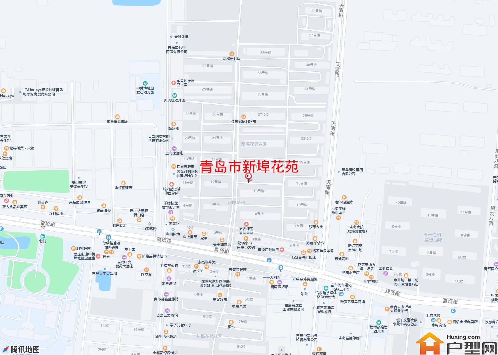 新埠花苑小区 - 户型网