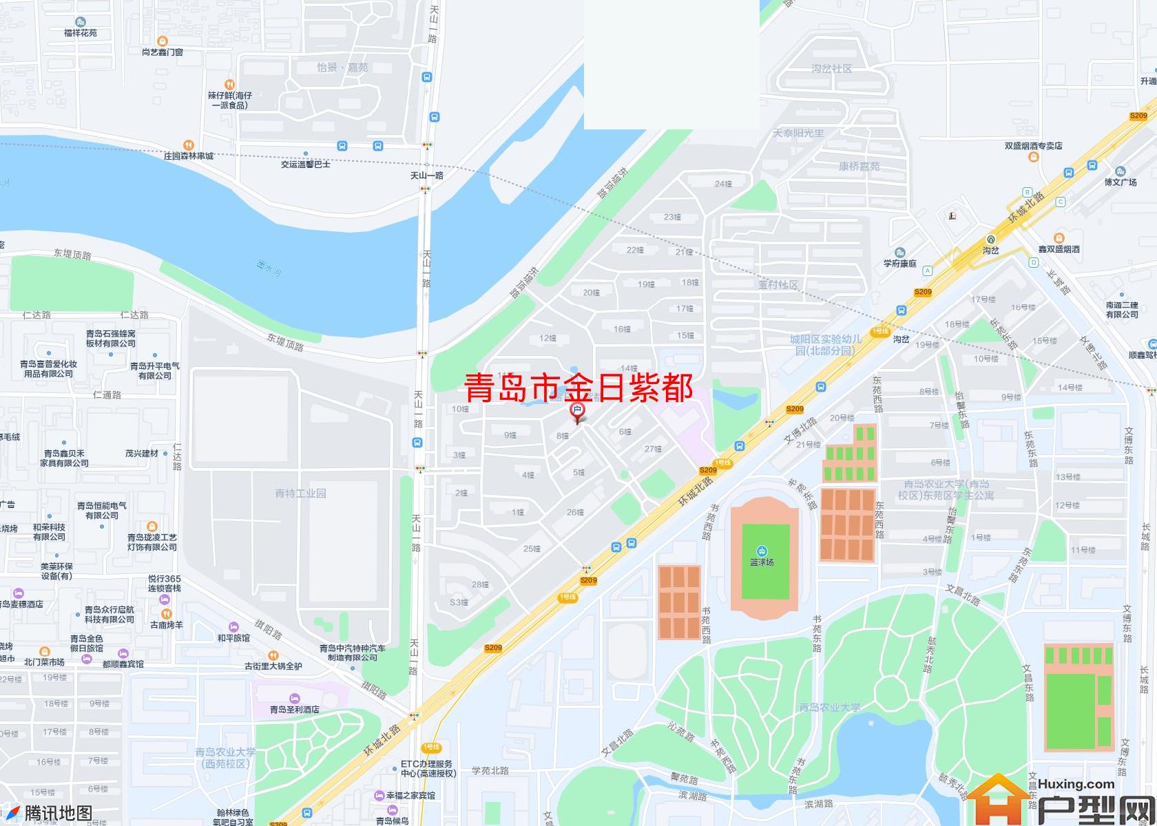金日紫都小区 - 户型网