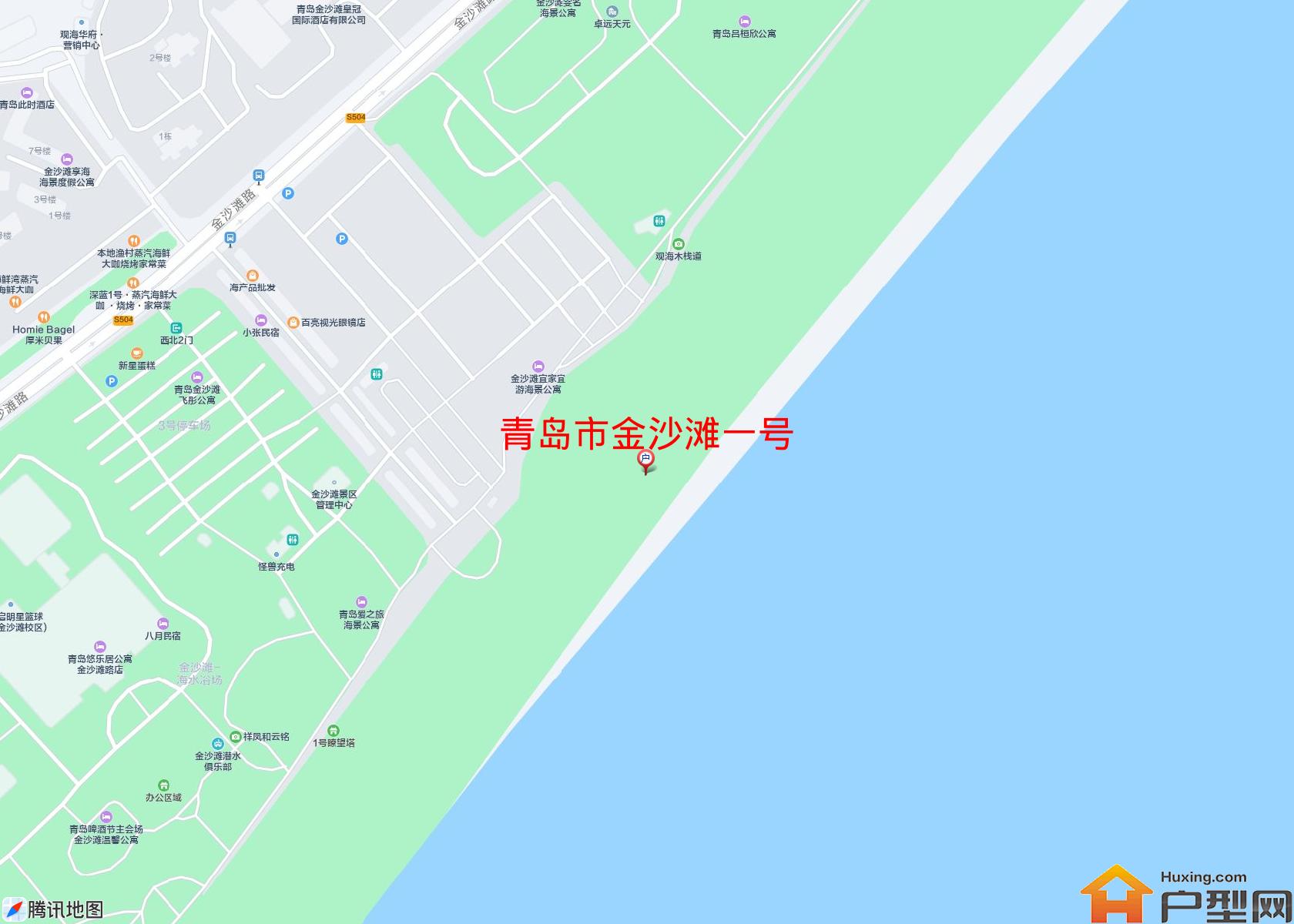 金沙滩一号小区 - 户型网