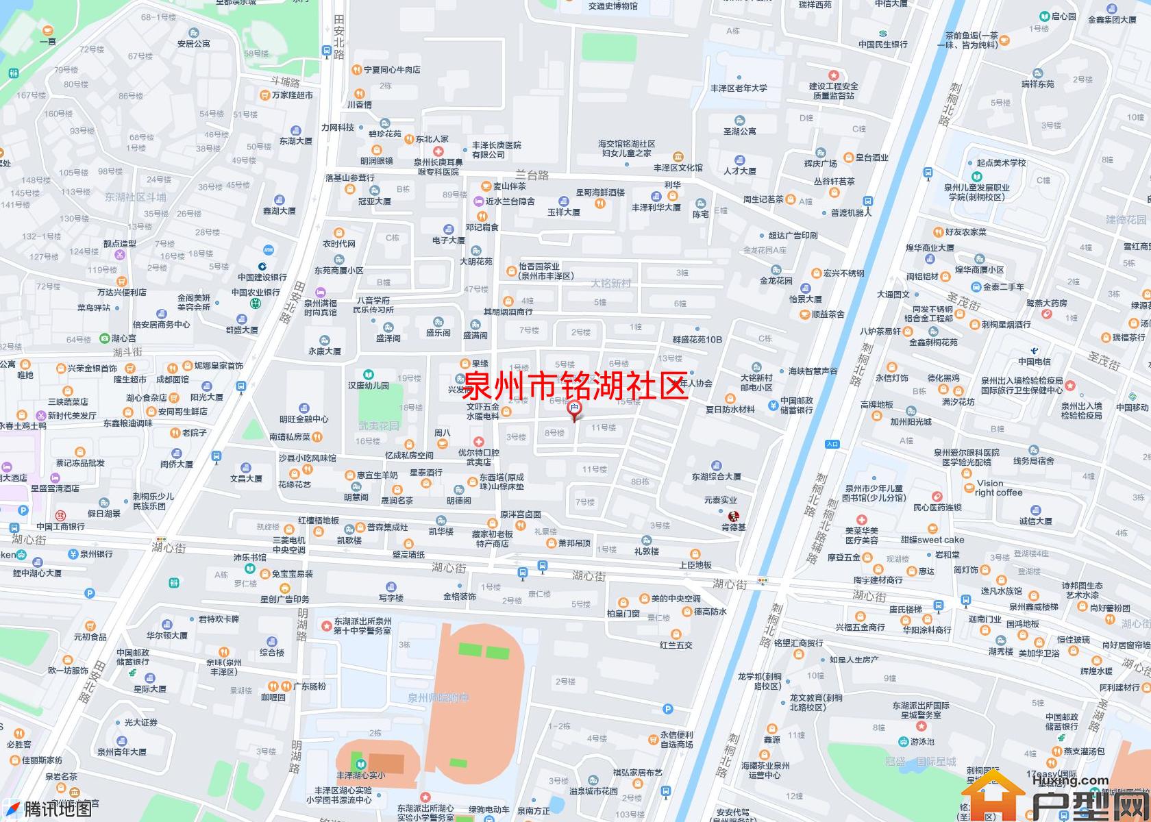 铭湖社区小区 - 户型网