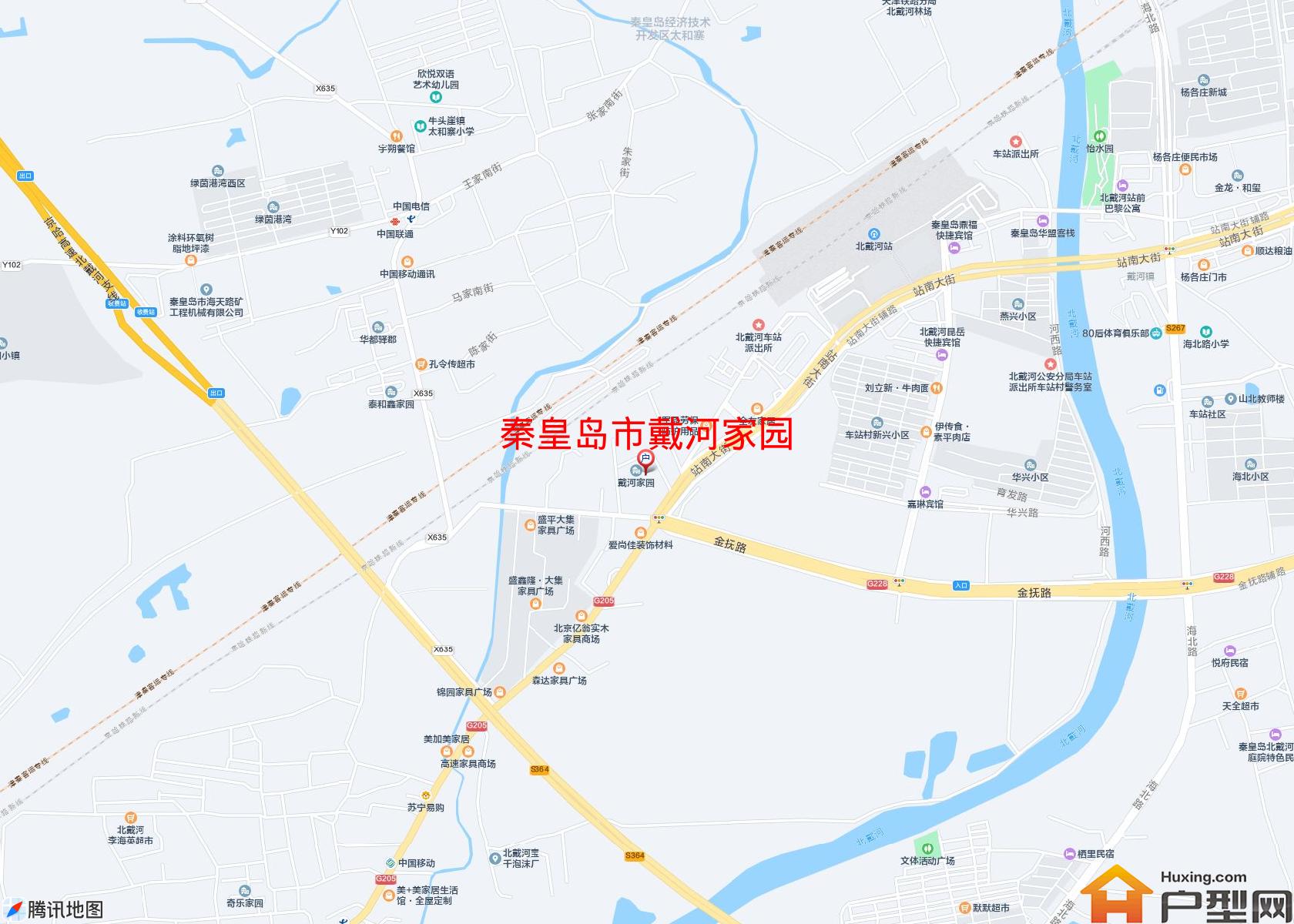戴河家园小区 - 户型网