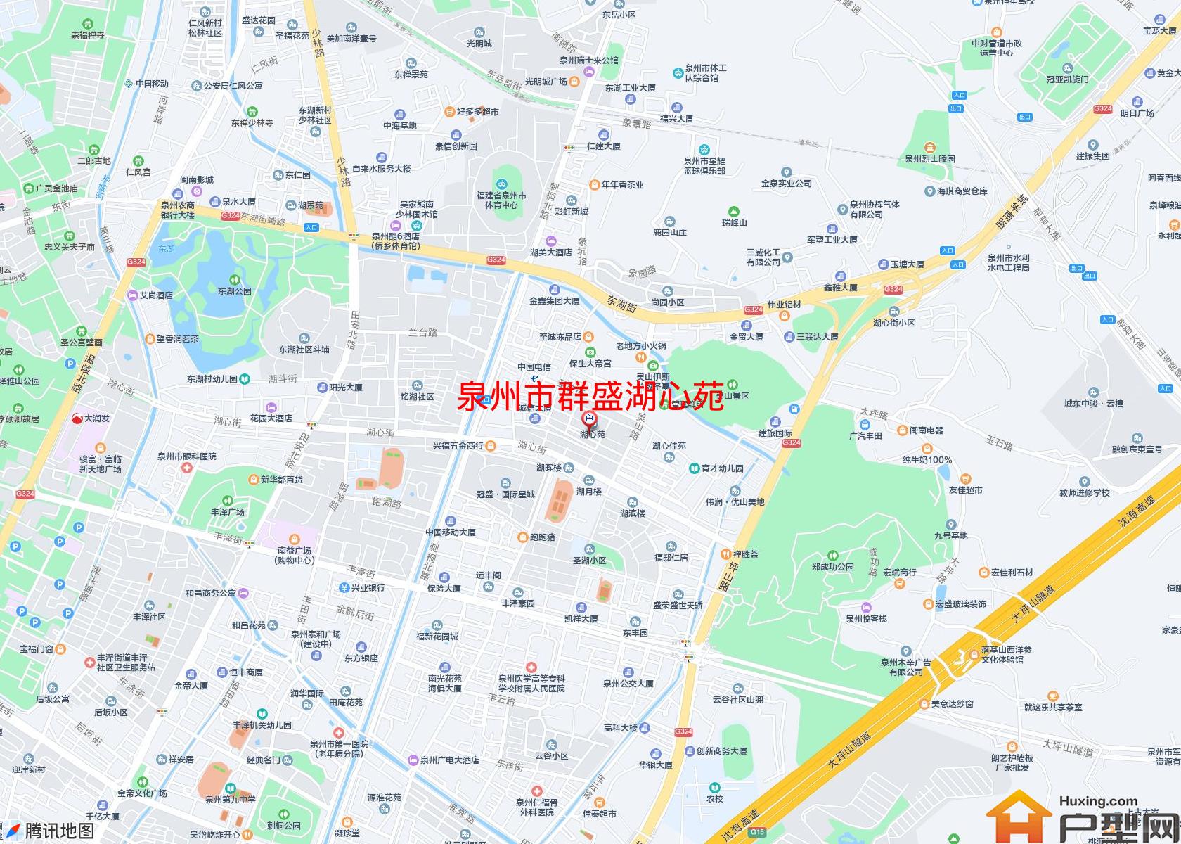 群盛湖心苑小区 - 户型网