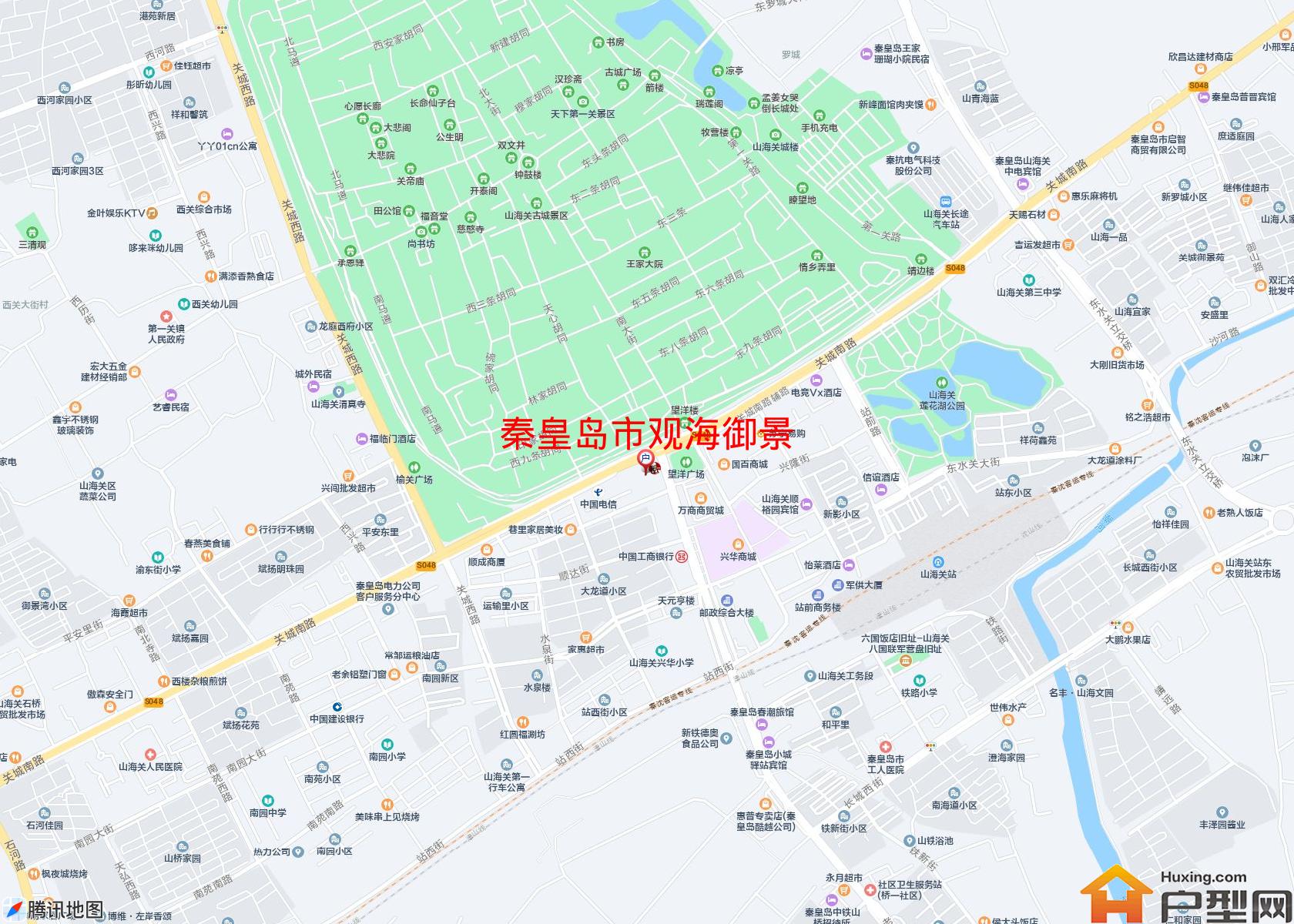 观海御景小区 - 户型网