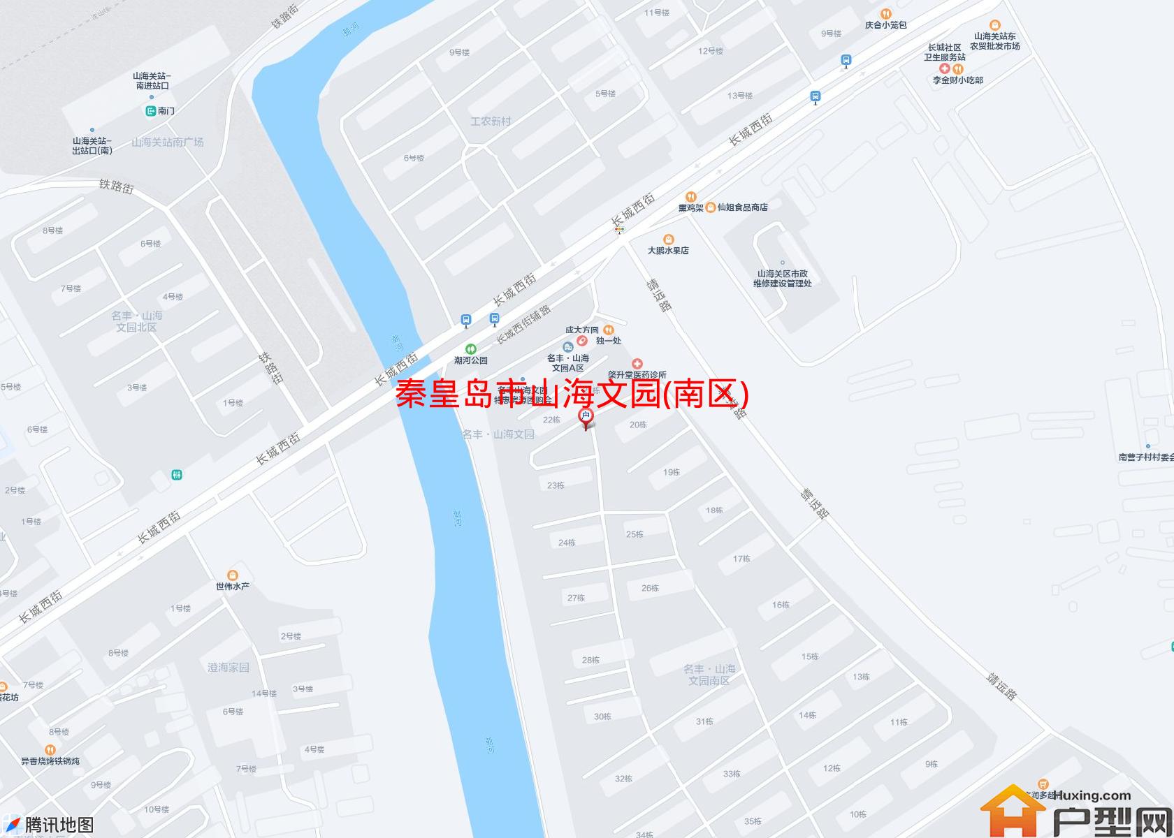 山海文园(南区)小区 - 户型网