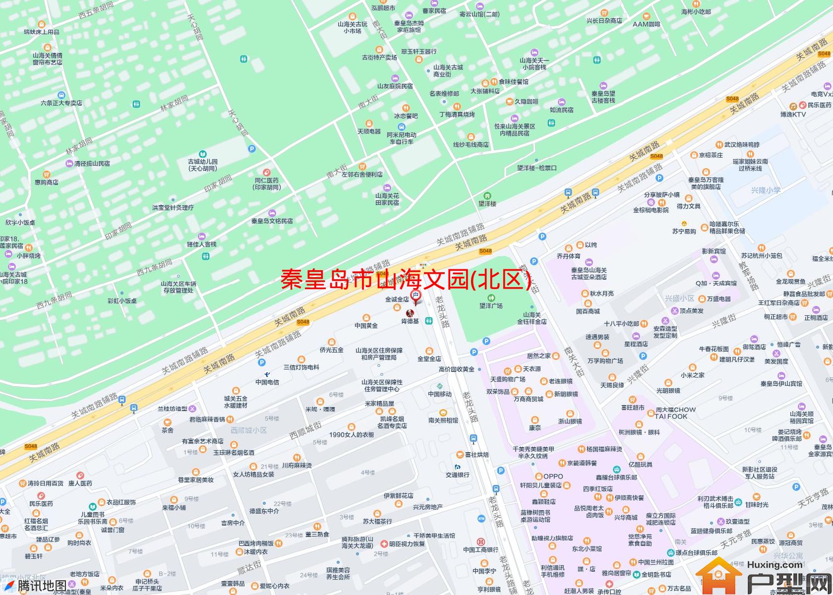 山海文园(北区)小区 - 户型网