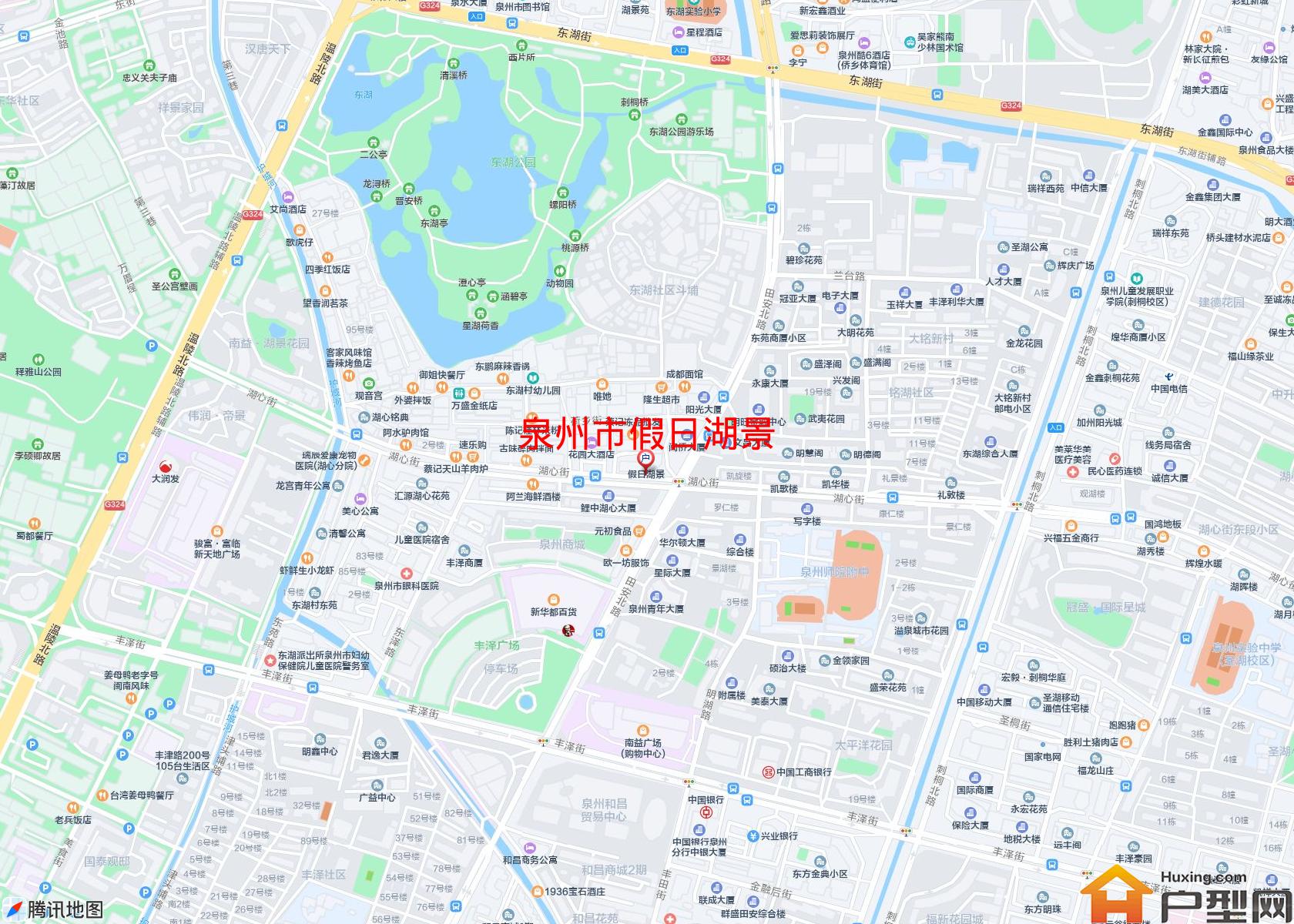 假日湖景小区 - 户型网