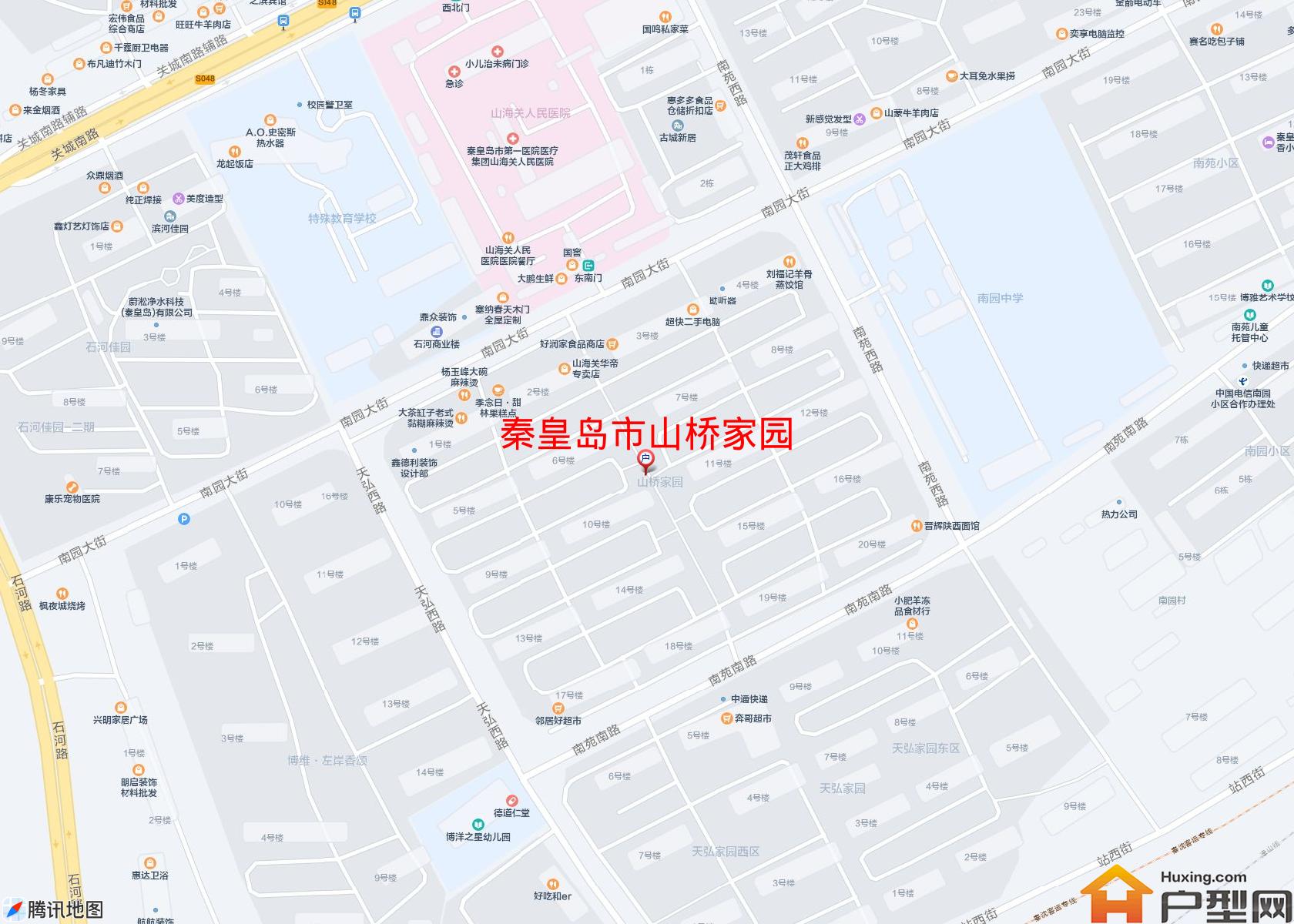 山桥家园小区 - 户型网