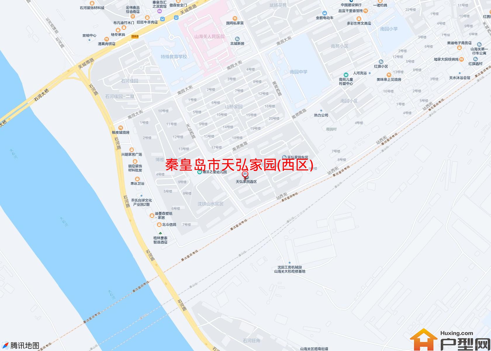 天弘家园(西区)小区 - 户型网