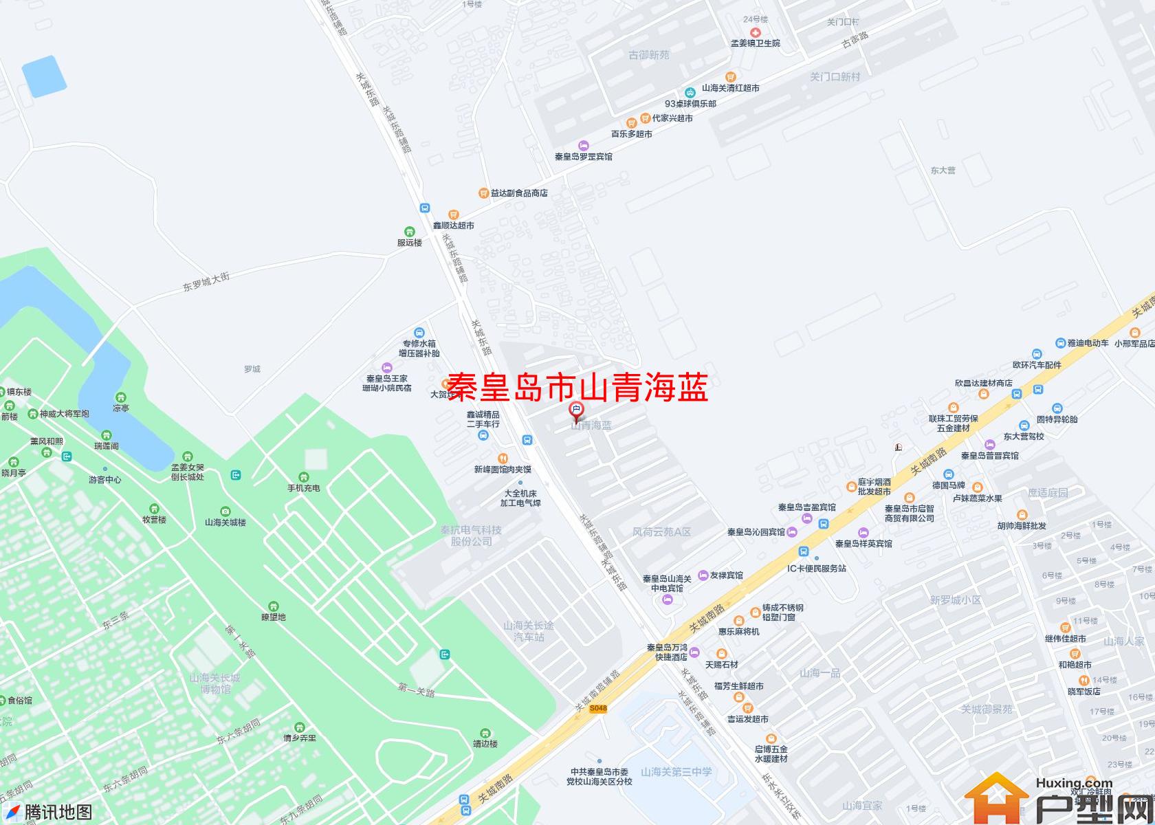 山青海蓝小区 - 户型网