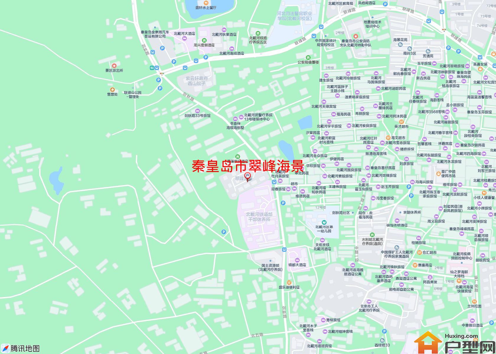 翠峰海景小区 - 户型网