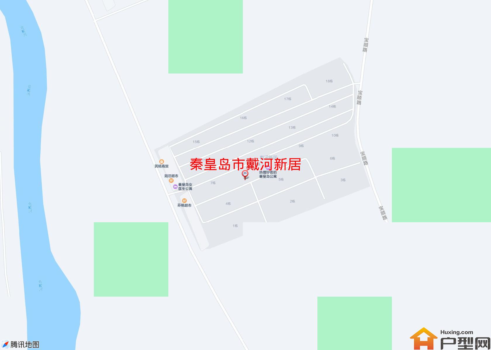 戴河新居小区 - 户型网