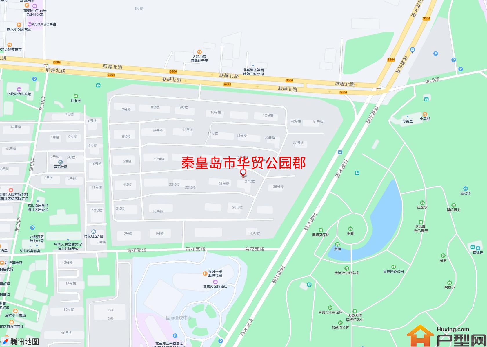 华贸公园郡小区 - 户型网