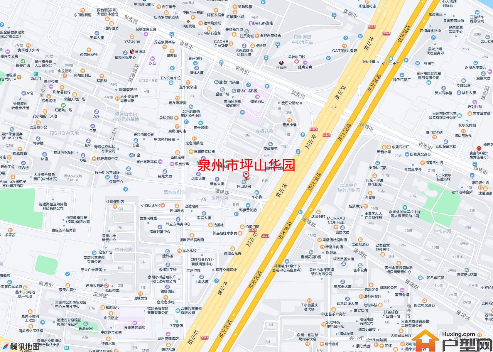 坪山华园小区 - 户型网