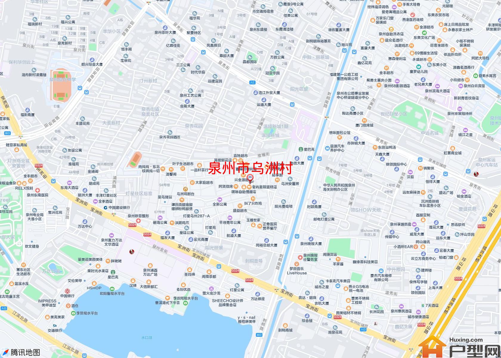 乌洲村小区 - 户型网