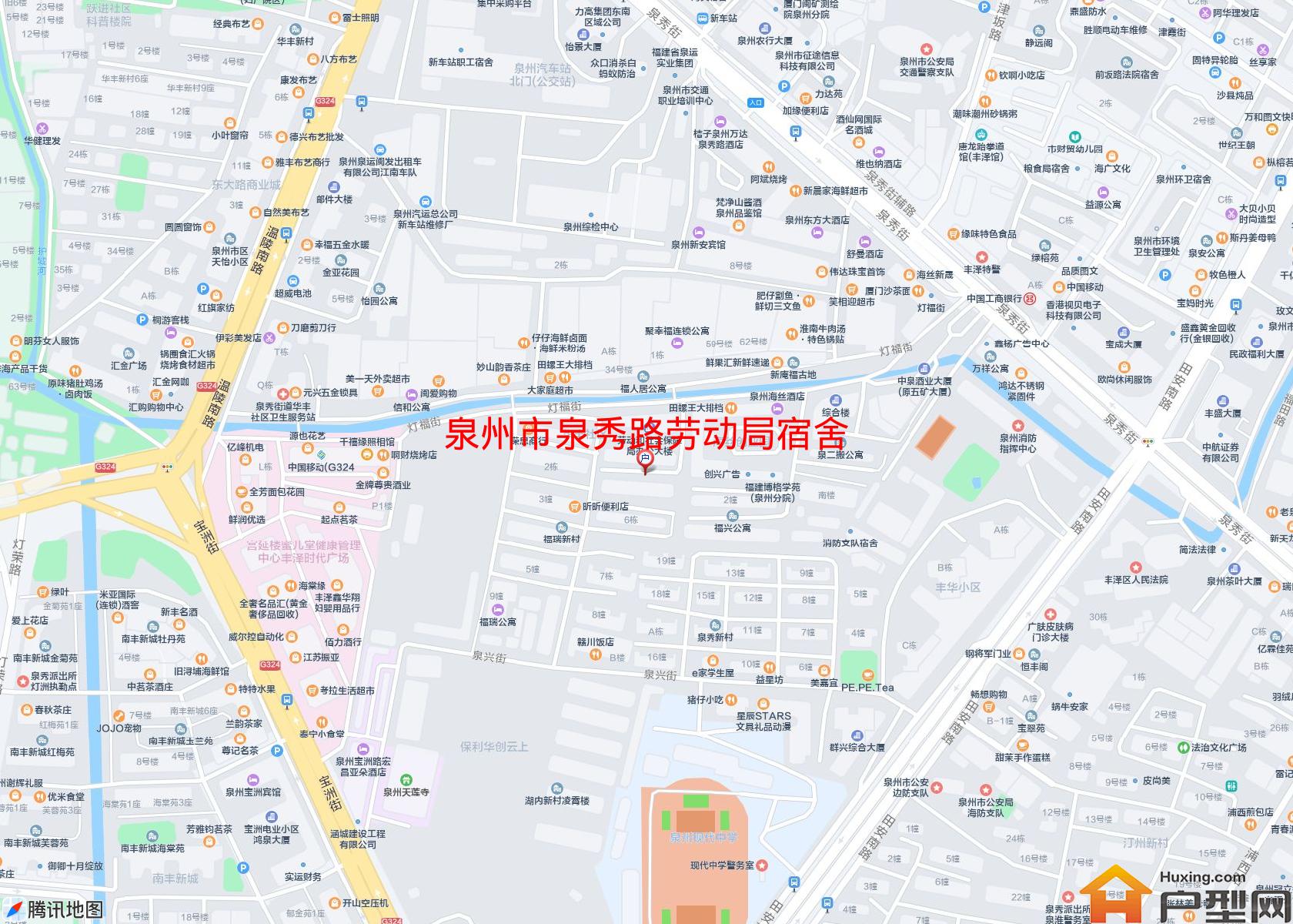 泉秀路劳动局宿舍小区 - 户型网