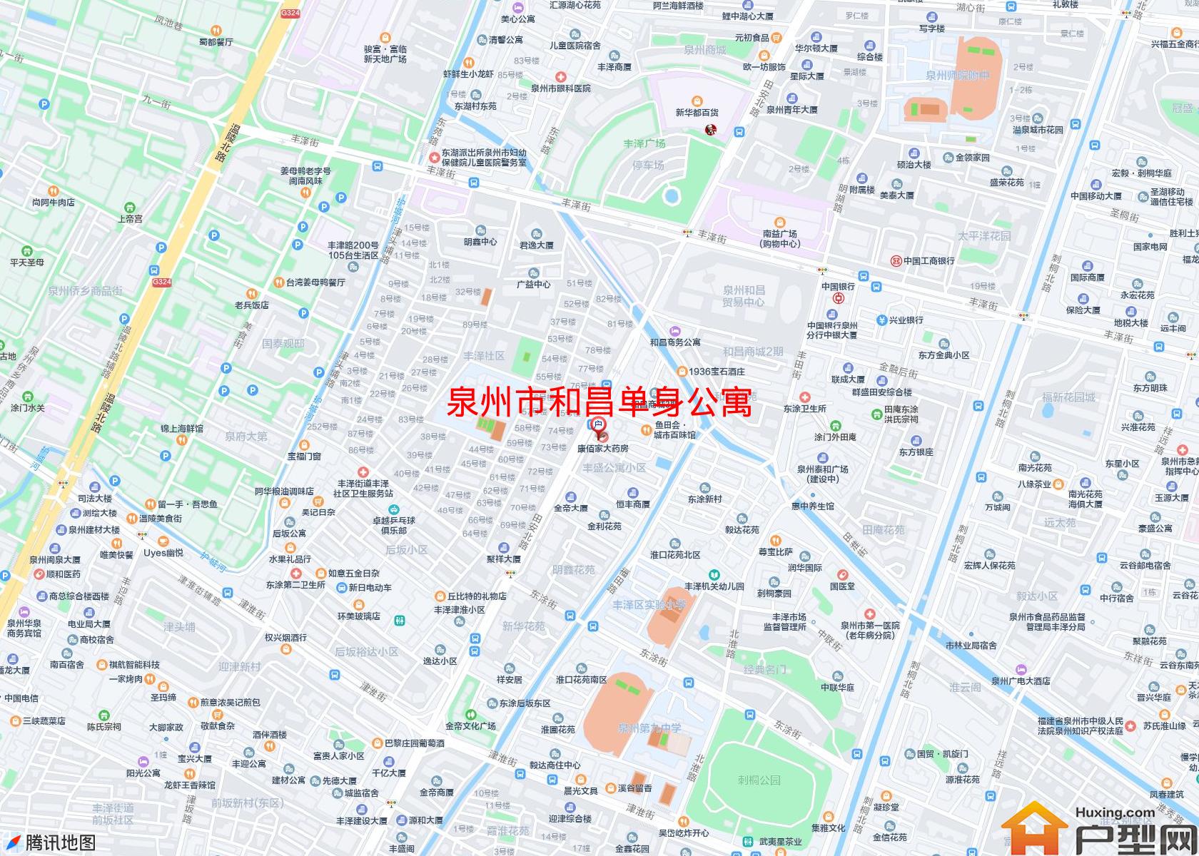 和昌单身公寓,世贸酒店对面小区 - 户型网