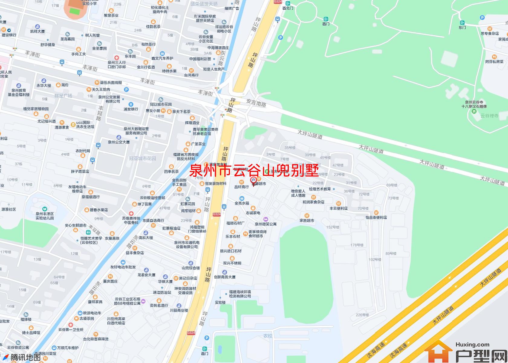 云谷山兜别墅小区 - 户型网