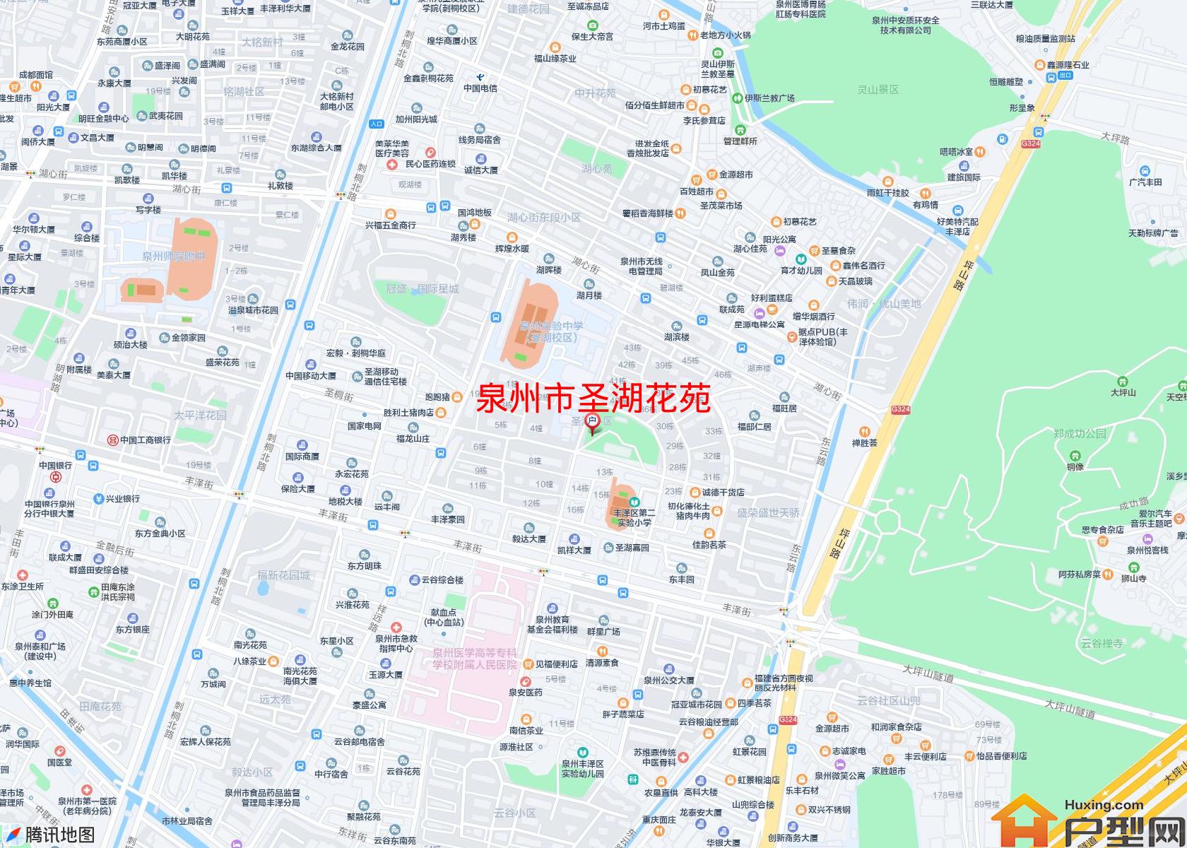 圣湖花苑小区 - 户型网