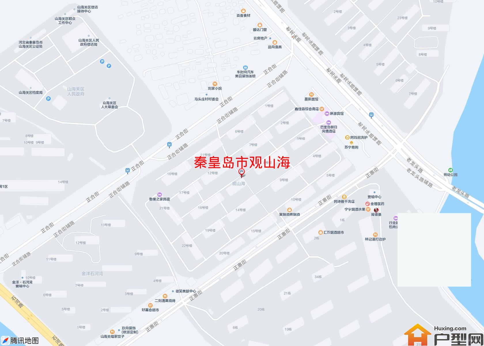 观山海小区 - 户型网