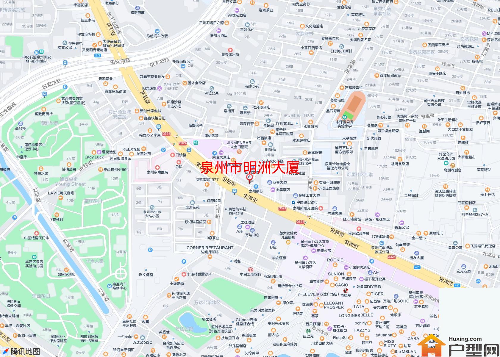 明洲大厦小区 - 户型网