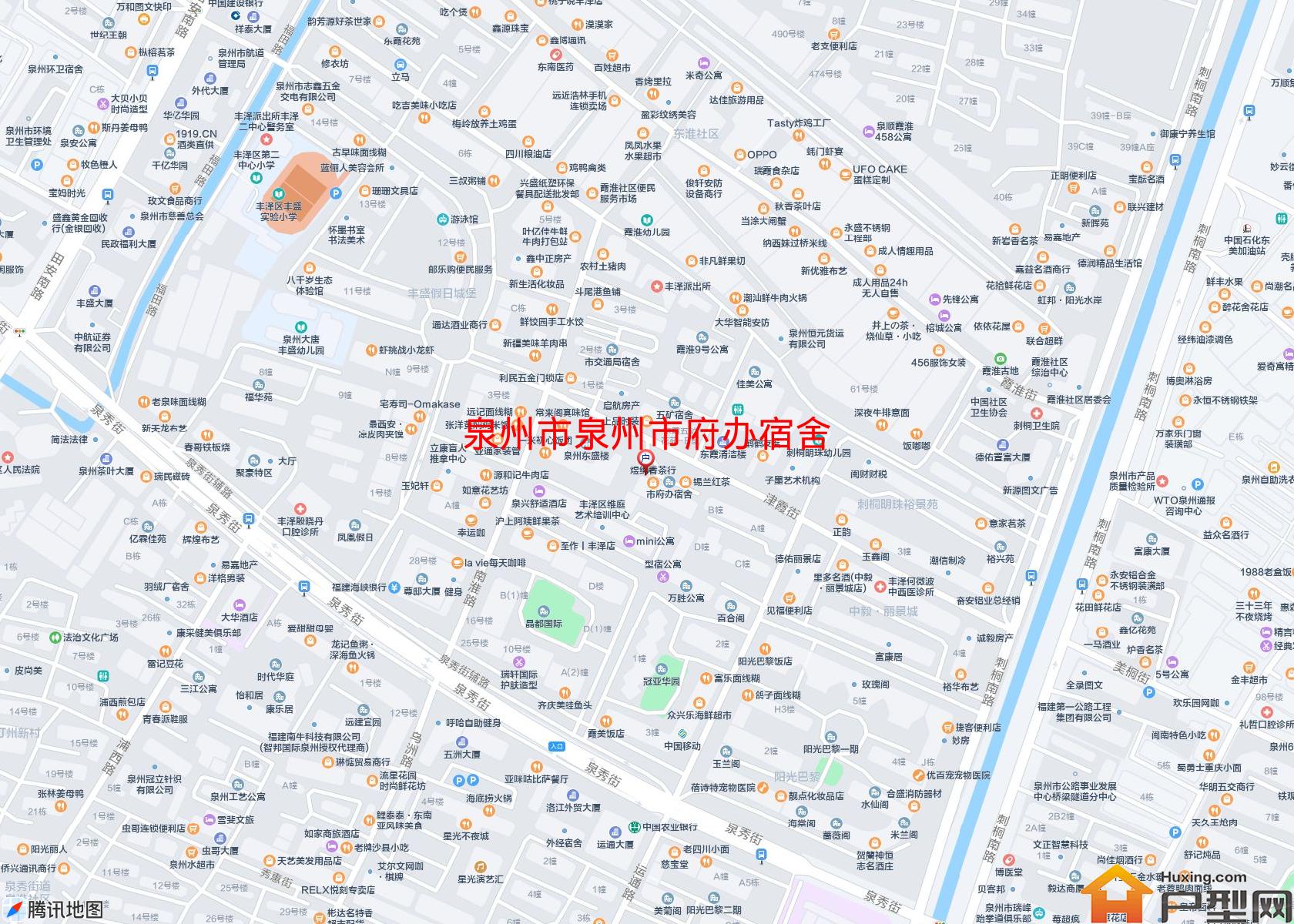 泉州市府办宿舍小区 - 户型网