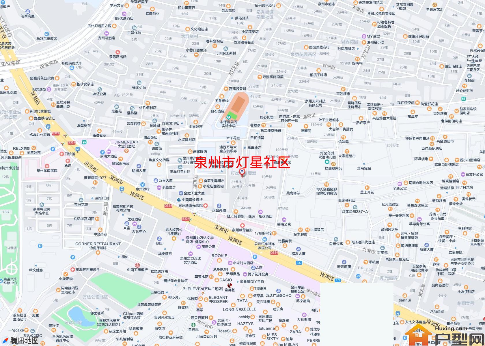 灯星社区小区 - 户型网