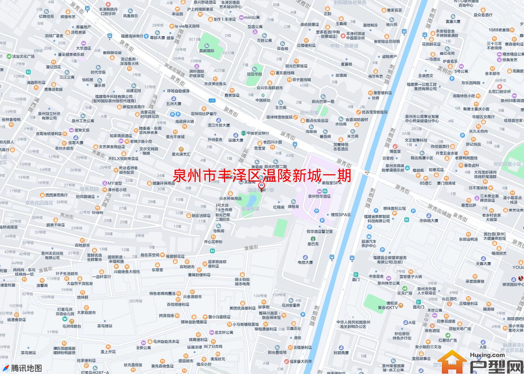 丰泽区温陵新城一期小区 - 户型网