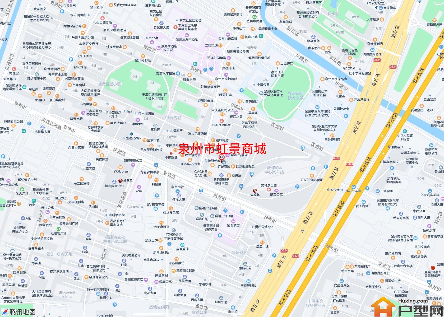 虹景商城小区 - 户型网