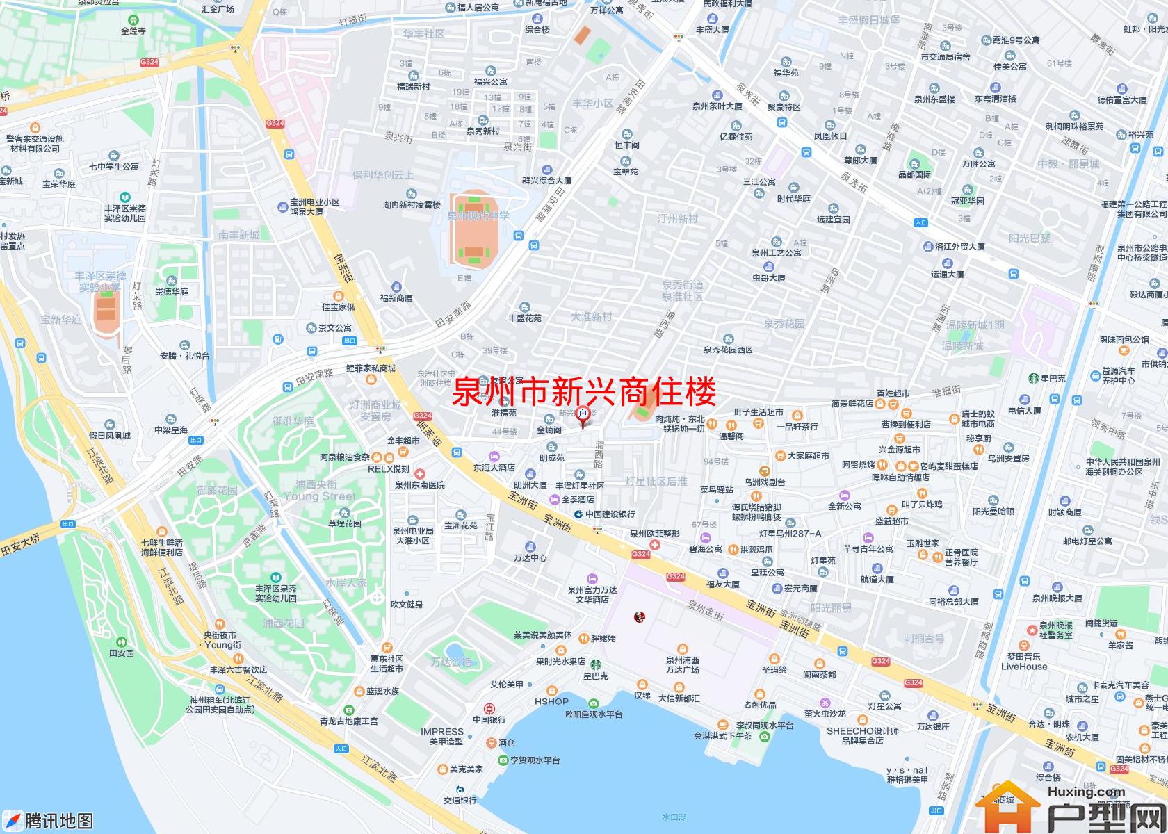 新兴商住楼小区 - 户型网