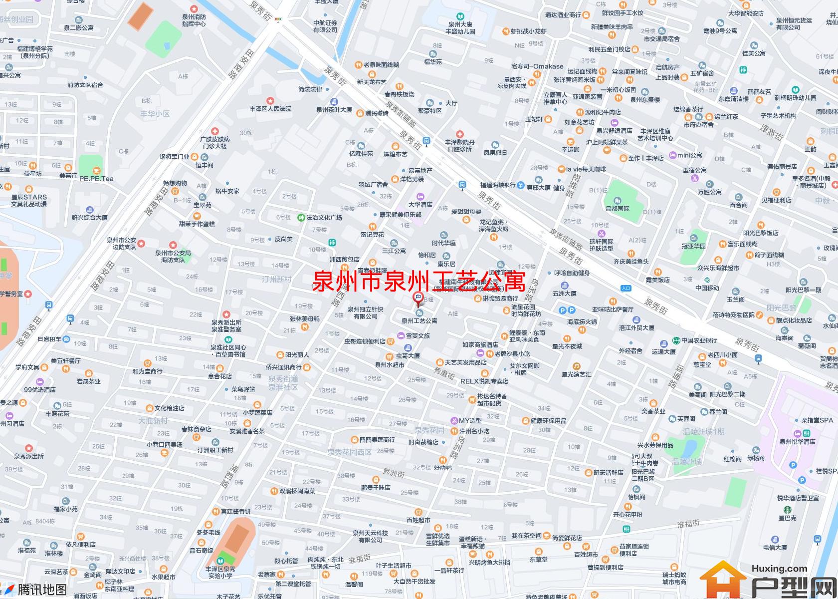 泉州工艺公寓小区 - 户型网