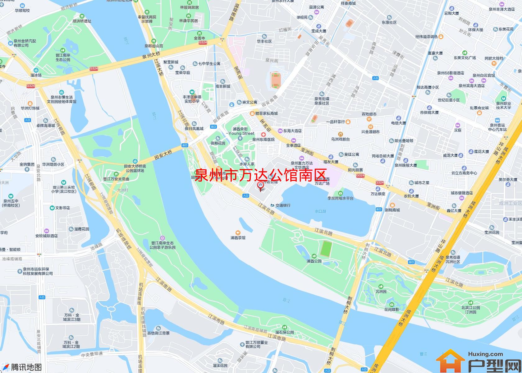 万达公馆南区小区 - 户型网
