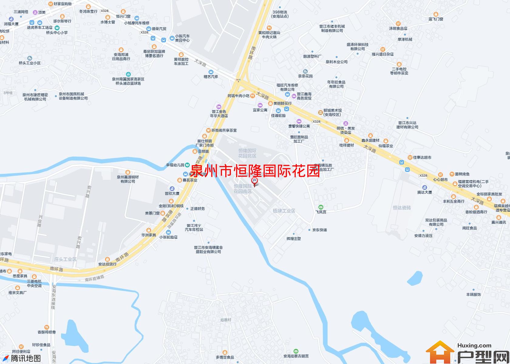 恒隆国际花园小区 - 户型网