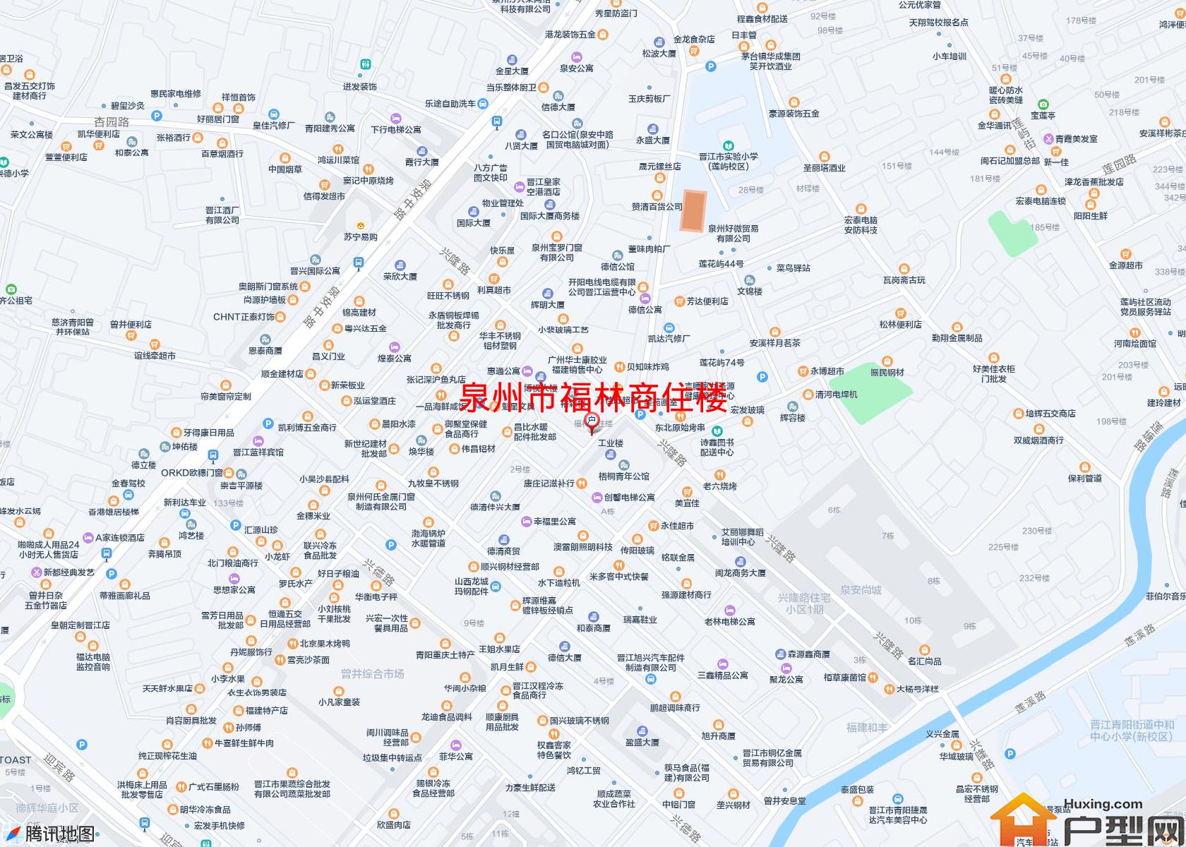 福林商住楼小区 - 户型网