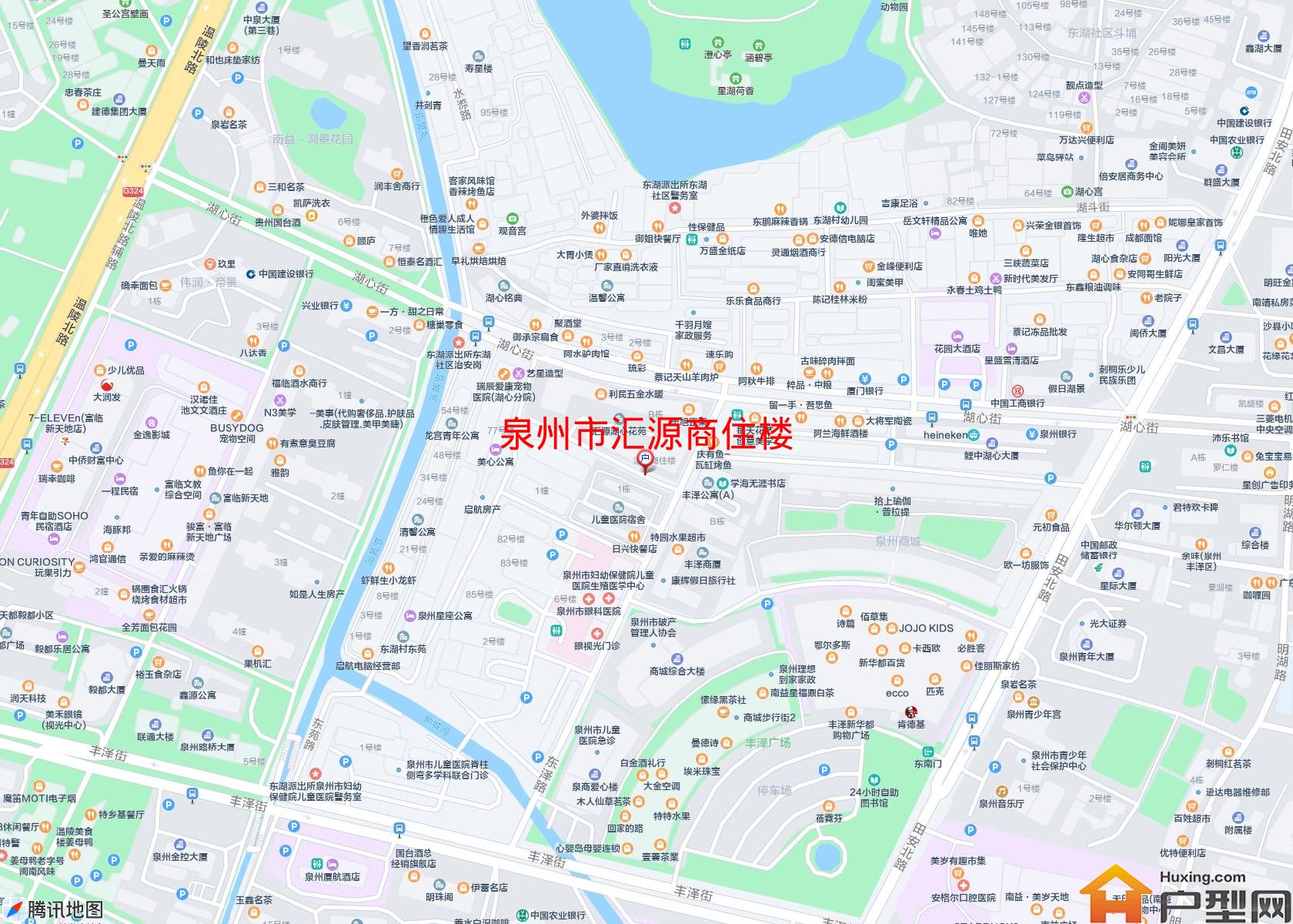 汇源商住楼小区 - 户型网