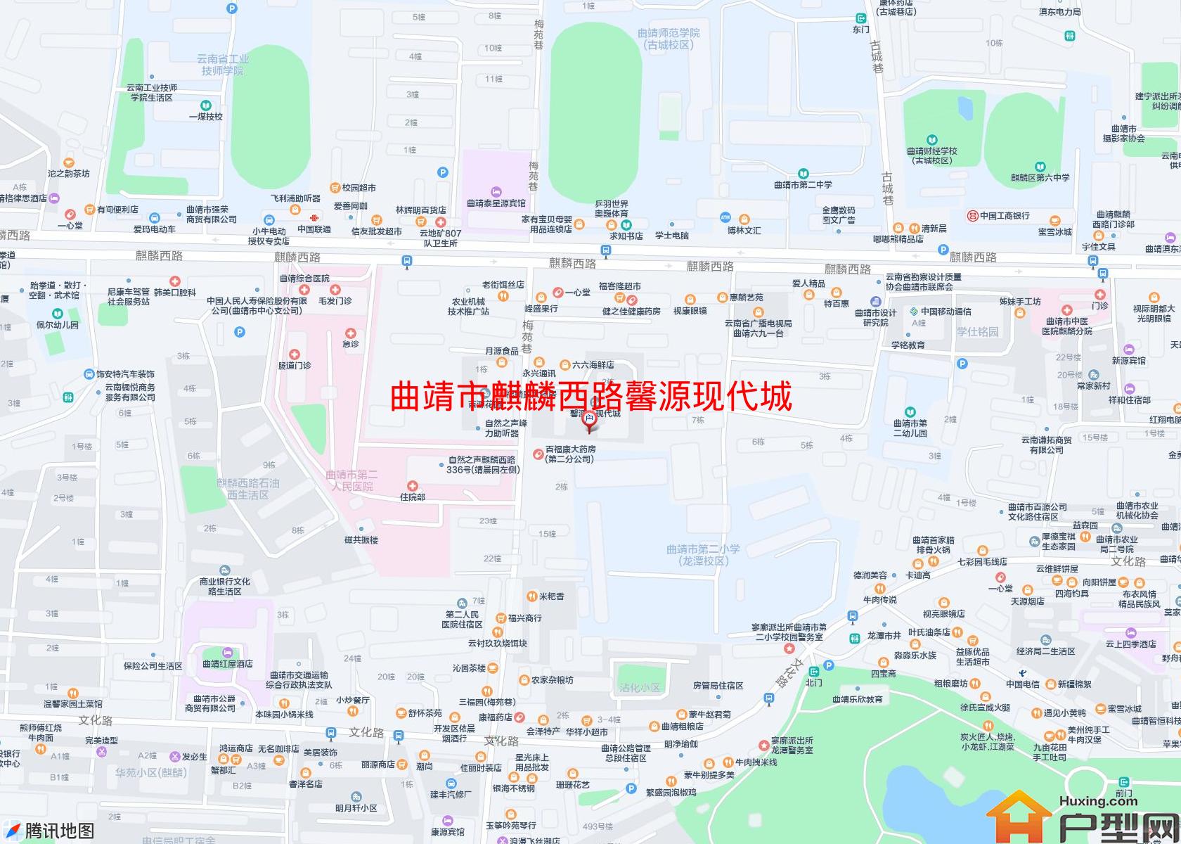 麒麟西路馨源现代城小区 - 户型网