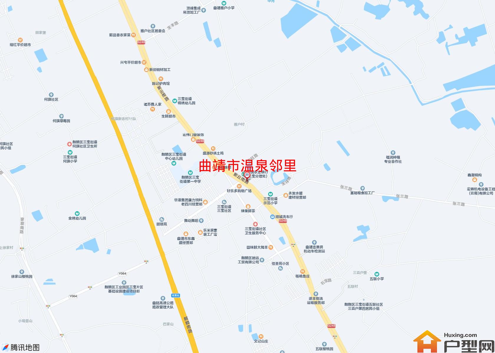 温泉邻里小区 - 户型网