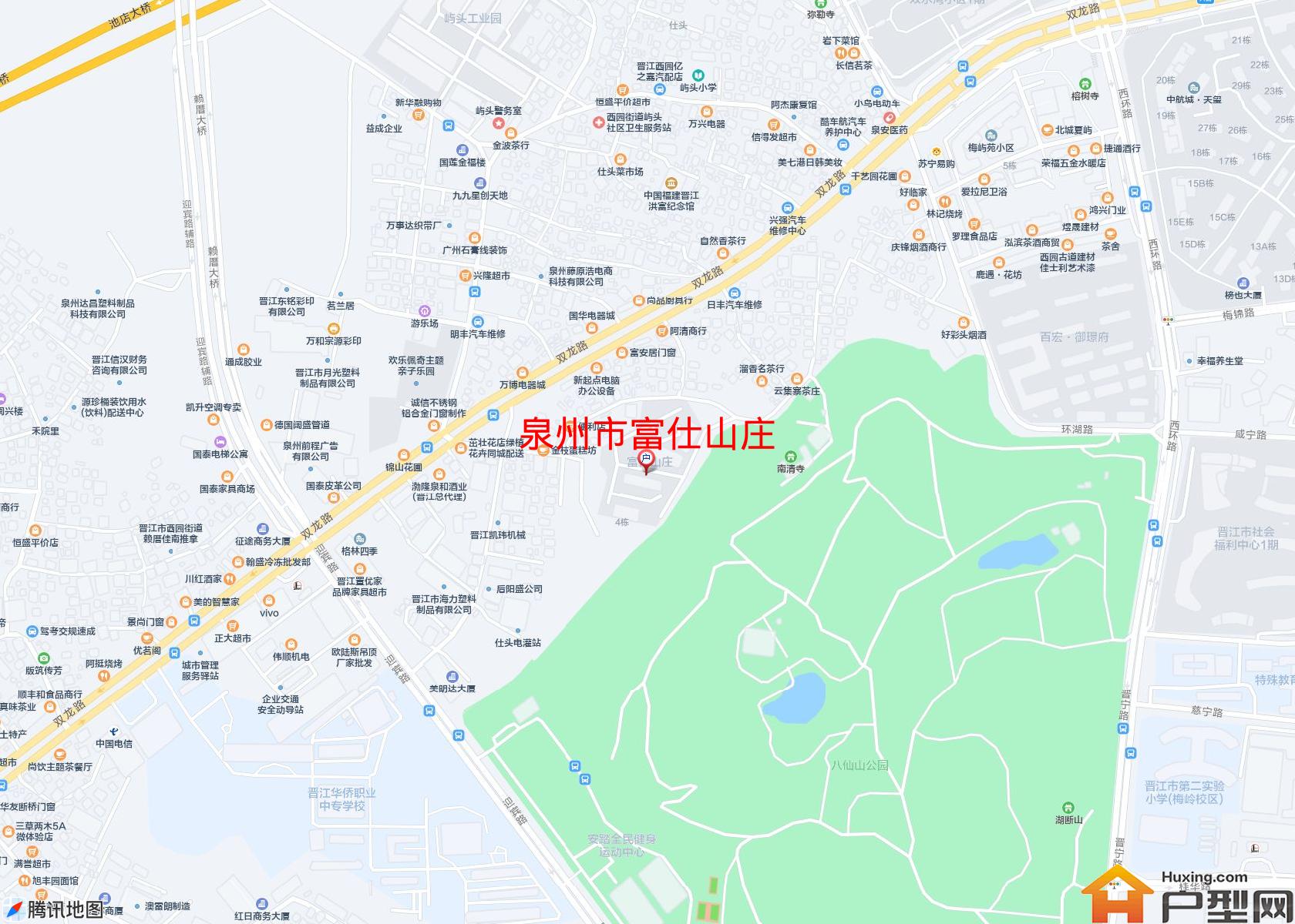 富仕山庄小区 - 户型网