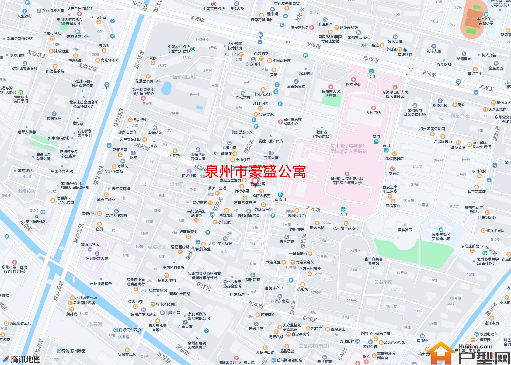 豪盛公寓小区 - 户型网