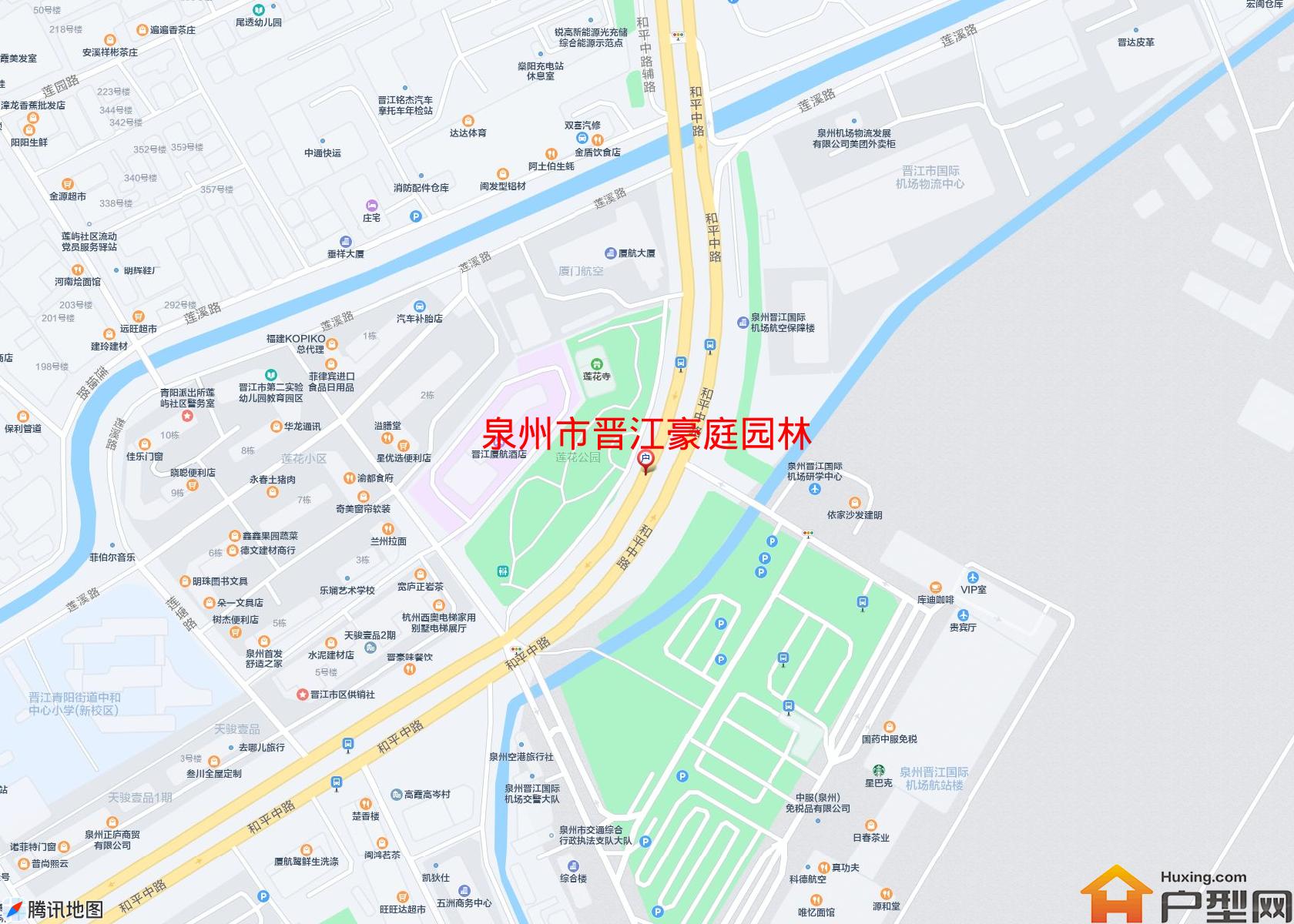 晋江豪庭园林小区 - 户型网