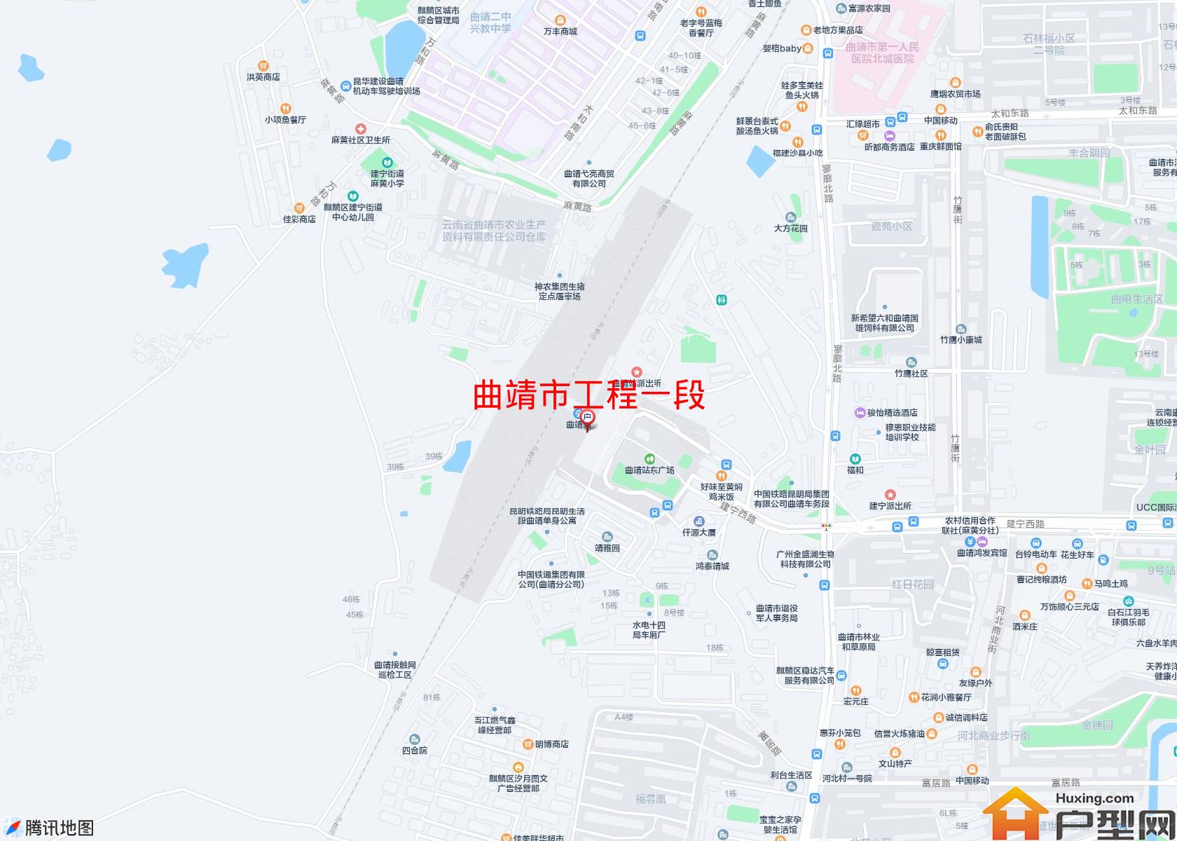 工程一段小区 - 户型网