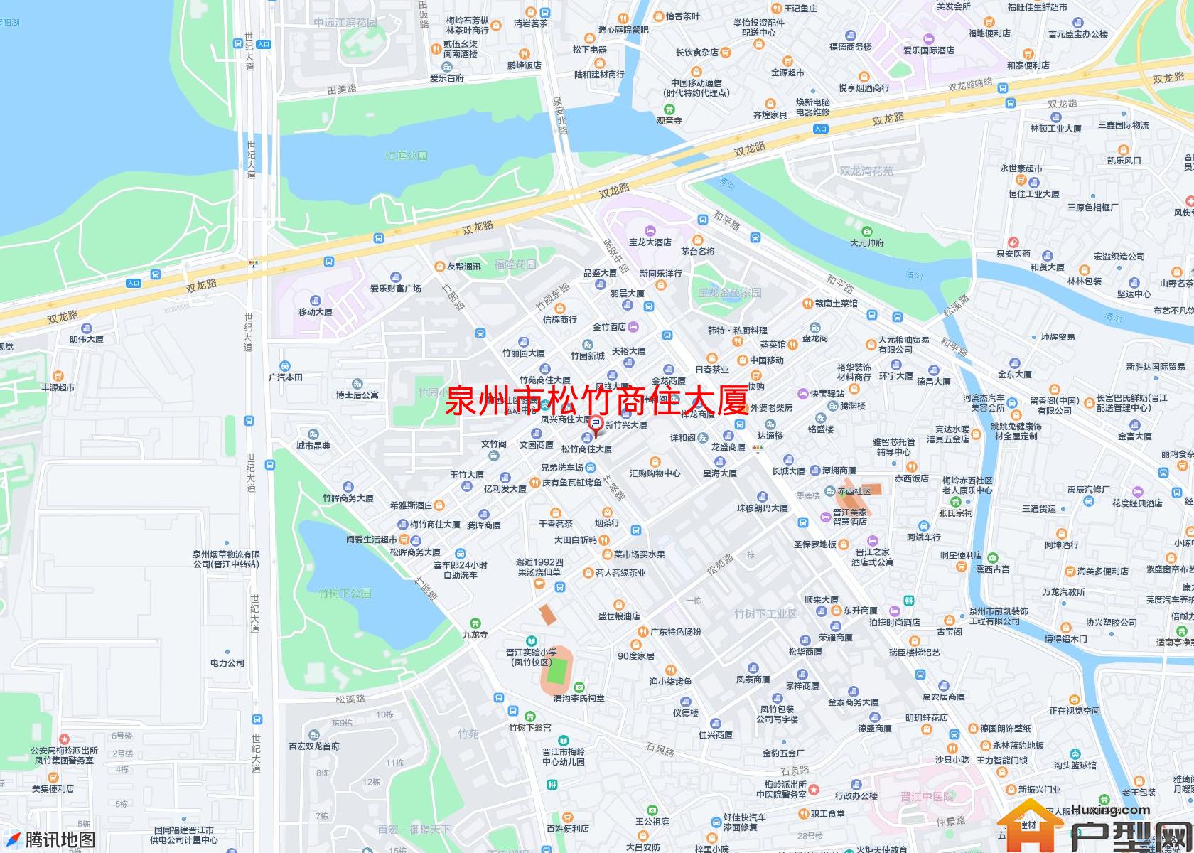 松竹商住大厦小区 - 户型网